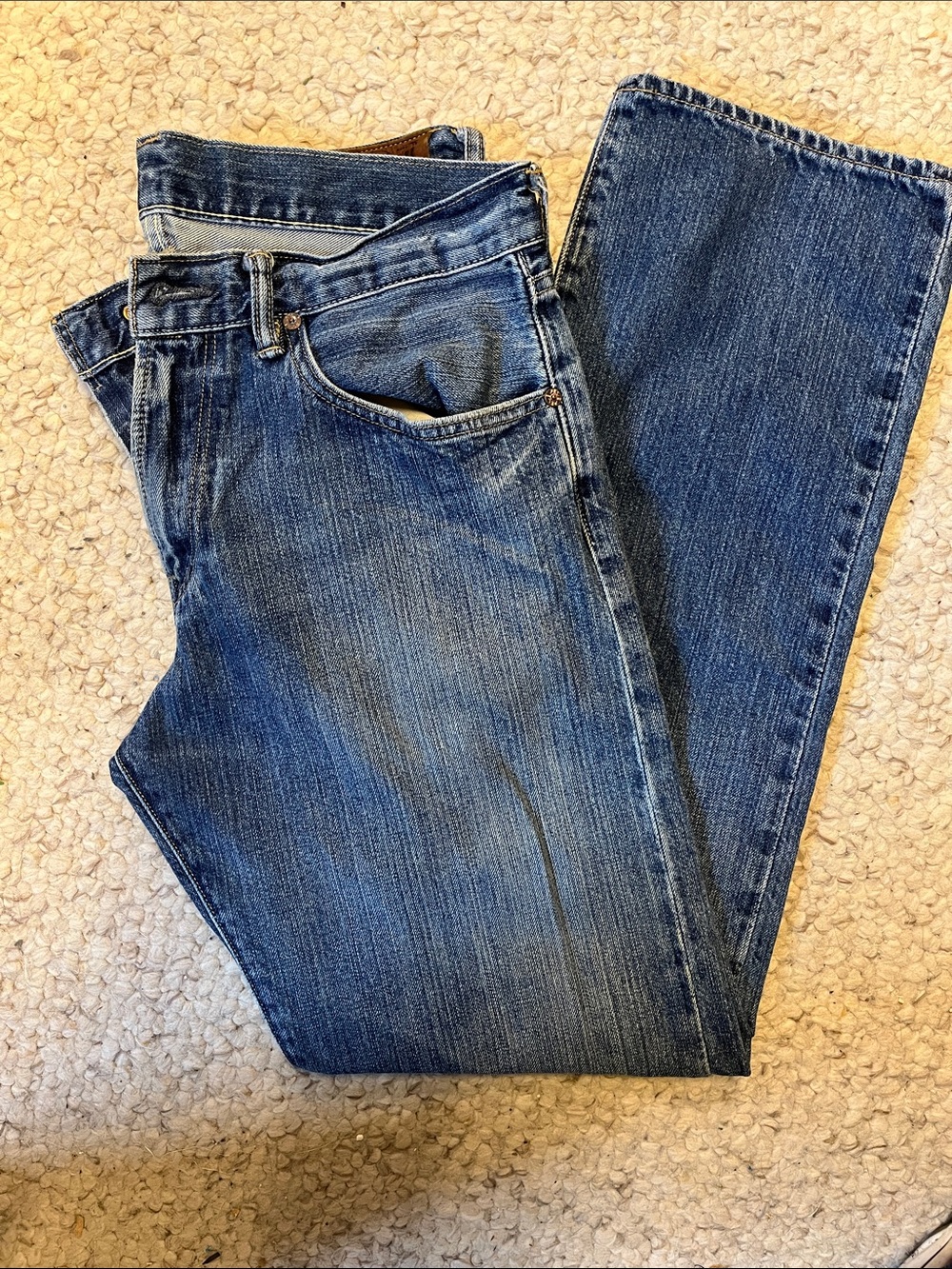 Polo by Ralph Lauren Men's Blue Straight-Leg Jeans 32x32